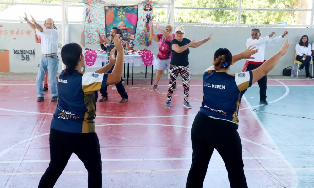 ALUMNAS Y ALUMNOS DEL CECyTEC PROMUEVEN ENVEJECIMIENTO SALUDABLE
