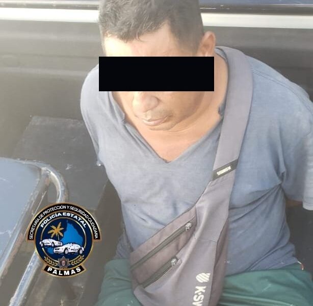SPSC ASEGURA A SUJETO POR PRESUNTO MALTRATO ANIMAL EN LA CAPITAL DEL ESTADO