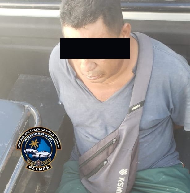 SPSC ASEGURA A SUJETO POR PRESUNTO MALTRATO ANIMAL EN LA CAPITAL DEL ESTADO