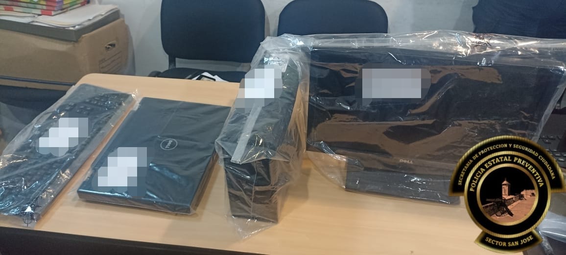 SPSC ASEGURA A SUJETO EN LA CAPITAL DEL ESTADO