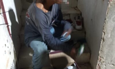 SPSC ASEGURA A SUJETO EN LA CAPITAL DEL ESTADO