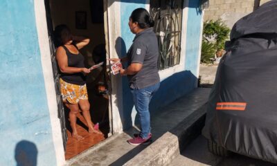 CAMPAÑA DE PROMOCIÓN Y DIFUSIÓN POR EL ICAT ACCIÓN MÓVIL PALIZADA, EN EL BARRIO DE GUADALUPE DE ESTE MUNICIPIO “EL ICAT ACCIÓN MÓVIL SEYBAPLAYA IMPARTE CURSOS DE CAPACITACIÓN PARA Y EN EL