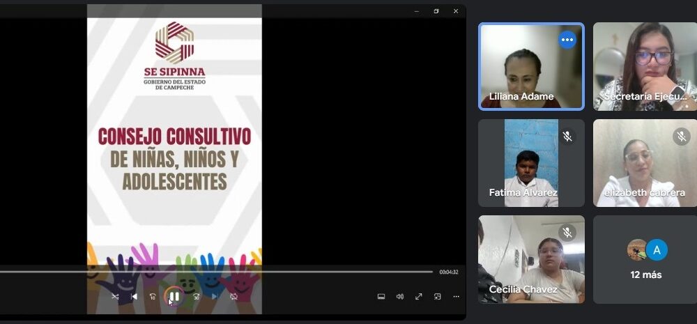 INSTALACIÓN DEL CONSEJO CONSULTIVO DE NIÑAS, NIÑOS Y ADOLESCENTES DEL ESTADO DE CAMPECHE
