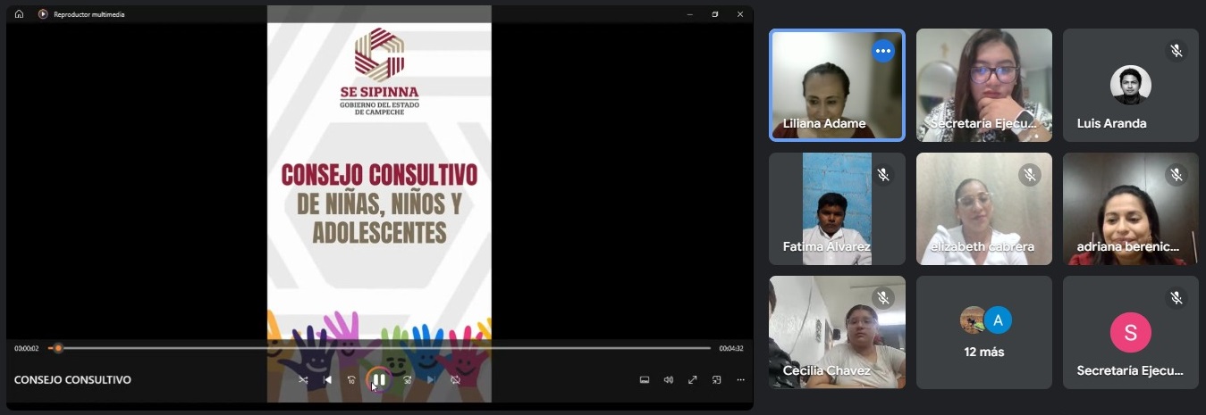 INSTALACIÓN DEL CONSEJO CONSULTIVO DE NIÑAS, NIÑOS Y ADOLESCENTES DEL ESTADO DE CAMPECHE
