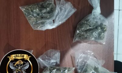 SPSC ASEGURA A SUJETO EN POSESIÓN DE PRESUNTA DROGA EN CARMEN