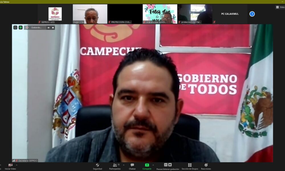 REUNIÓN CON DIRECTORES Y DIRECTORAS DE PROTECCIÓN CIVIL DE LOS MUNICIPIOS
