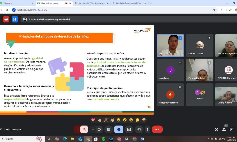 SESIÓN DE SENSIBILIZACIÓN A LAS Y LOS SECRETARIOS EJECUTIVOS DE LOS SISTEMAS MUNICIPALES DE PROTECCIÓN INTEGRAL DE NIÑAS, NIÑOS Y ADOLESCENTES