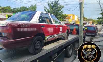 SPSC RECUPERA VEHÍCULO CON REPORTE DE ROBO EN CARMEN