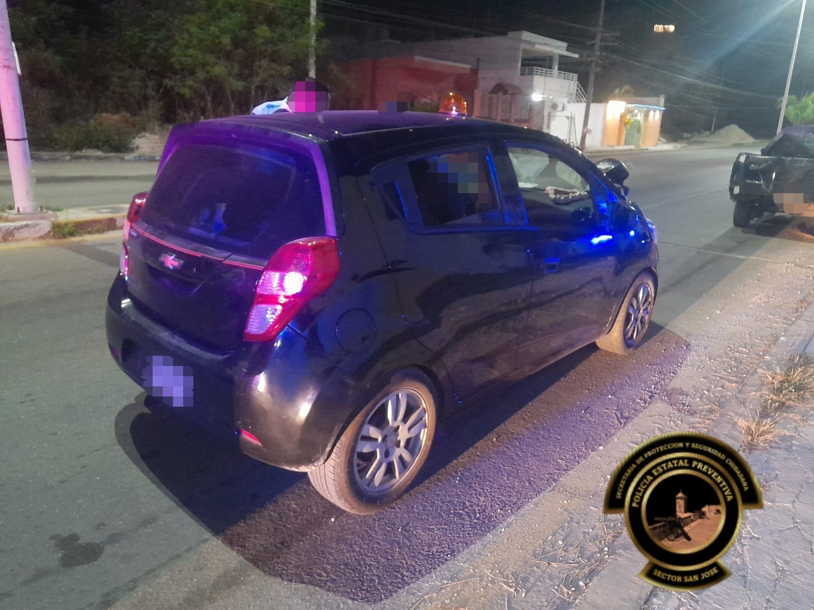 SPSC RECUPERA VEHÍCULO CON REPORTE DE ROBO EN LA CAPITAL DEL ESTADO