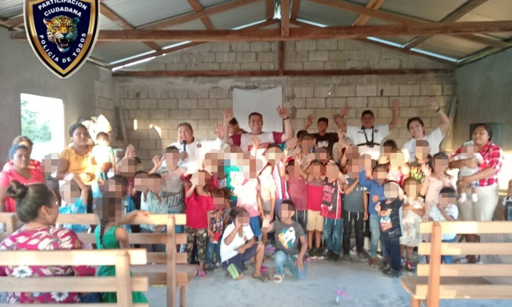 SPSC LLEVA CINE CON VALORES A FAMILIAS DE CANDELARIA