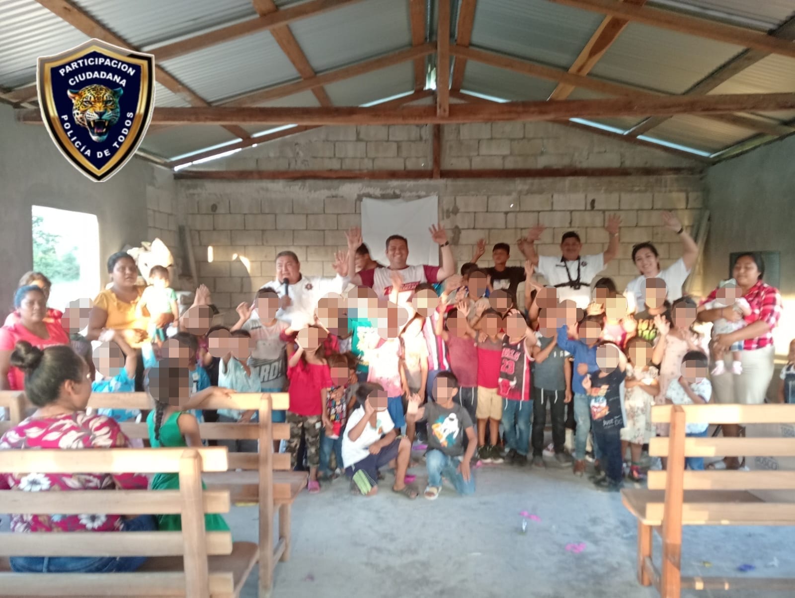 SPSC LLEVA CINE CON VALORES A FAMILIAS DE CANDELARIA