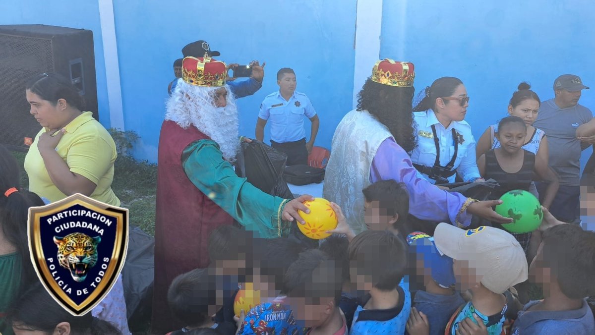 SPSC LLEVA “CARAVANA DE REYES MAGOS” AL MUNICIPIO DE CARMEN