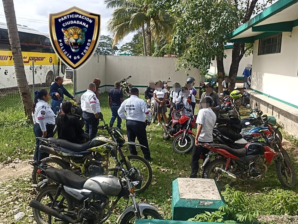 SPSC IMPARTE PLÁTICA SOBRE PREVENCIÓN DE HECHOS DE TRÁNSITO A ESTUDIANTES DE CANDELARIA