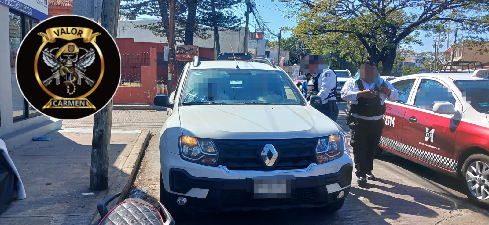 SPSC RECUPERA VEHÍCULO CON REPORTE DE ROBO EN CARMEN