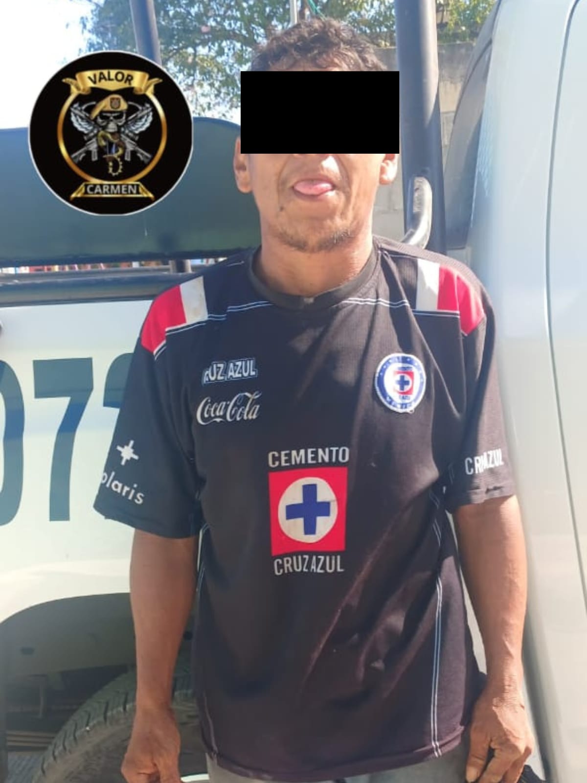 SPSC ASEGURA A SUJETO EN CARMEN