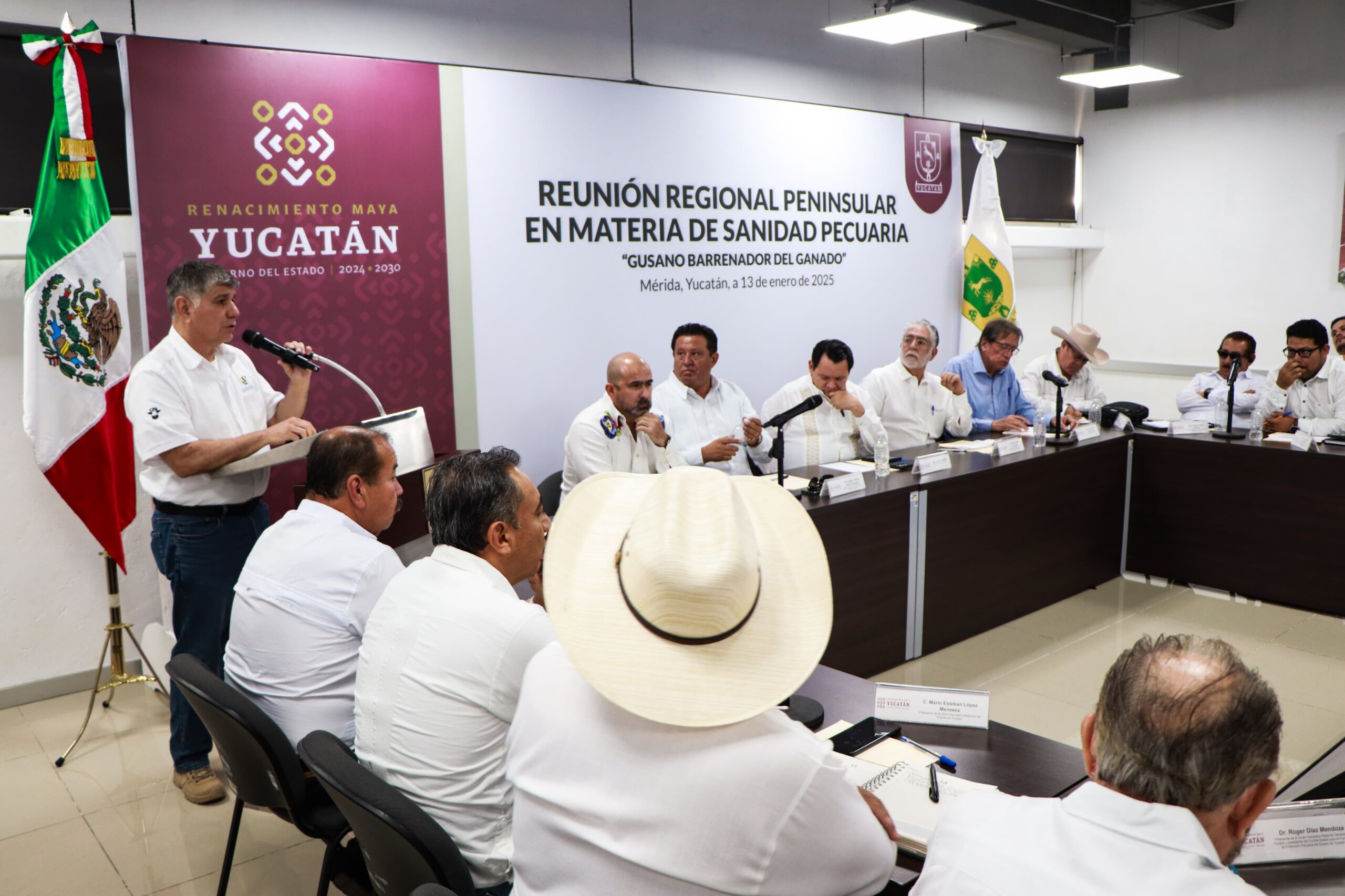 GOBIERNOS DE LA PENÍNSULA REFUERZAN ACCIONES PARA PREVENIR CASOS DEL GUSANO BARRENADOR