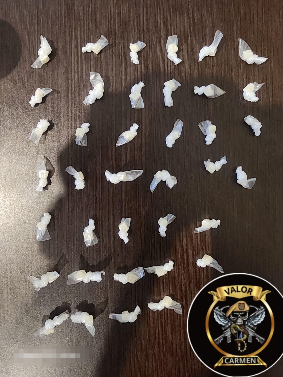 SPSC ASEGURA A DOS PERSONAS EN POSESIÓN DE PRESUNTA DROGA EN CARMEN
