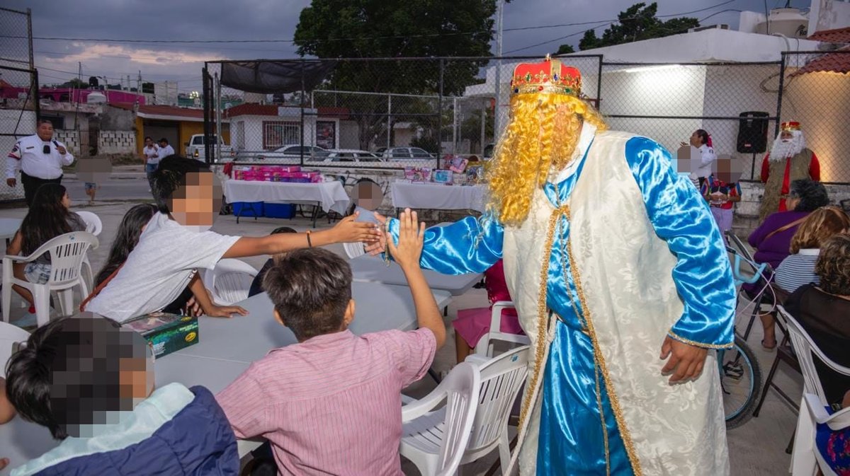 SPSC LLEVA “CARAVANA DE REYES MAGOS” AL CDC PLAN CHAC