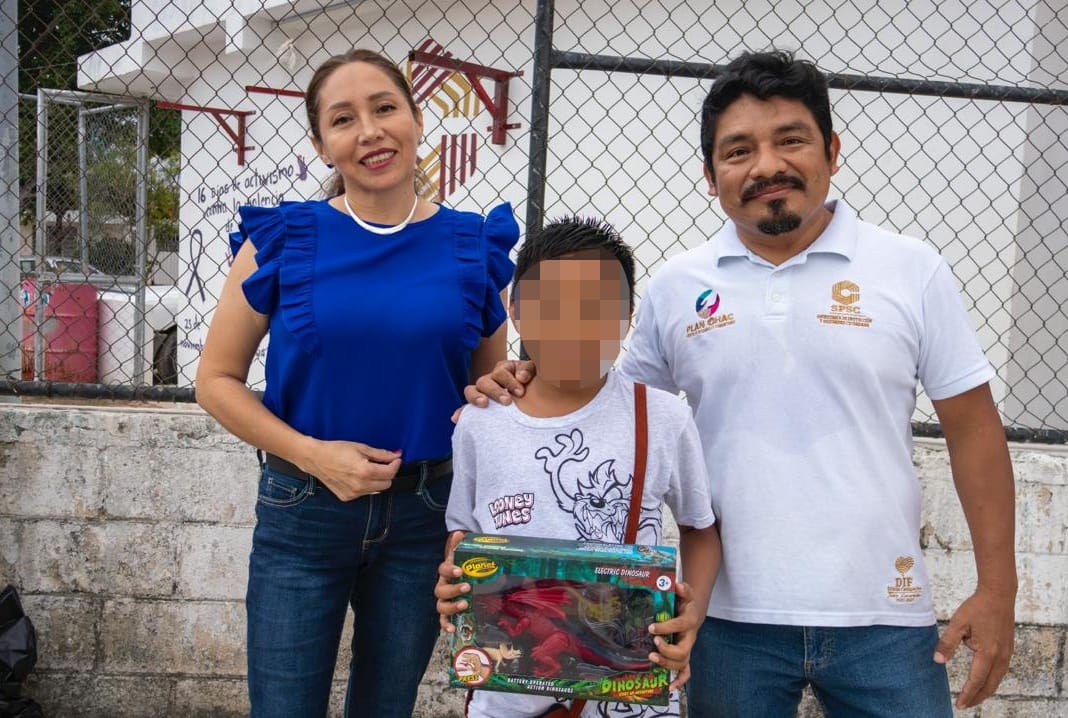 SPSC LLEVA “CARAVANA DE REYES MAGOS” AL CDC PLAN CHAC