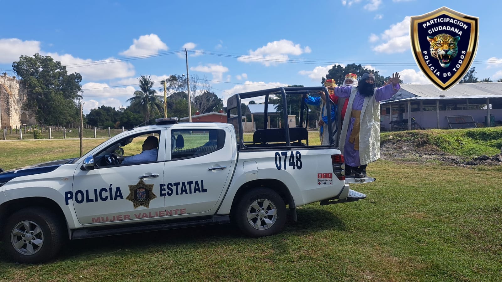 SPSC LLEVA “CARAVANA DE REYES MAGOS” AL MUNICIPIO DE CHAMPOTÓN