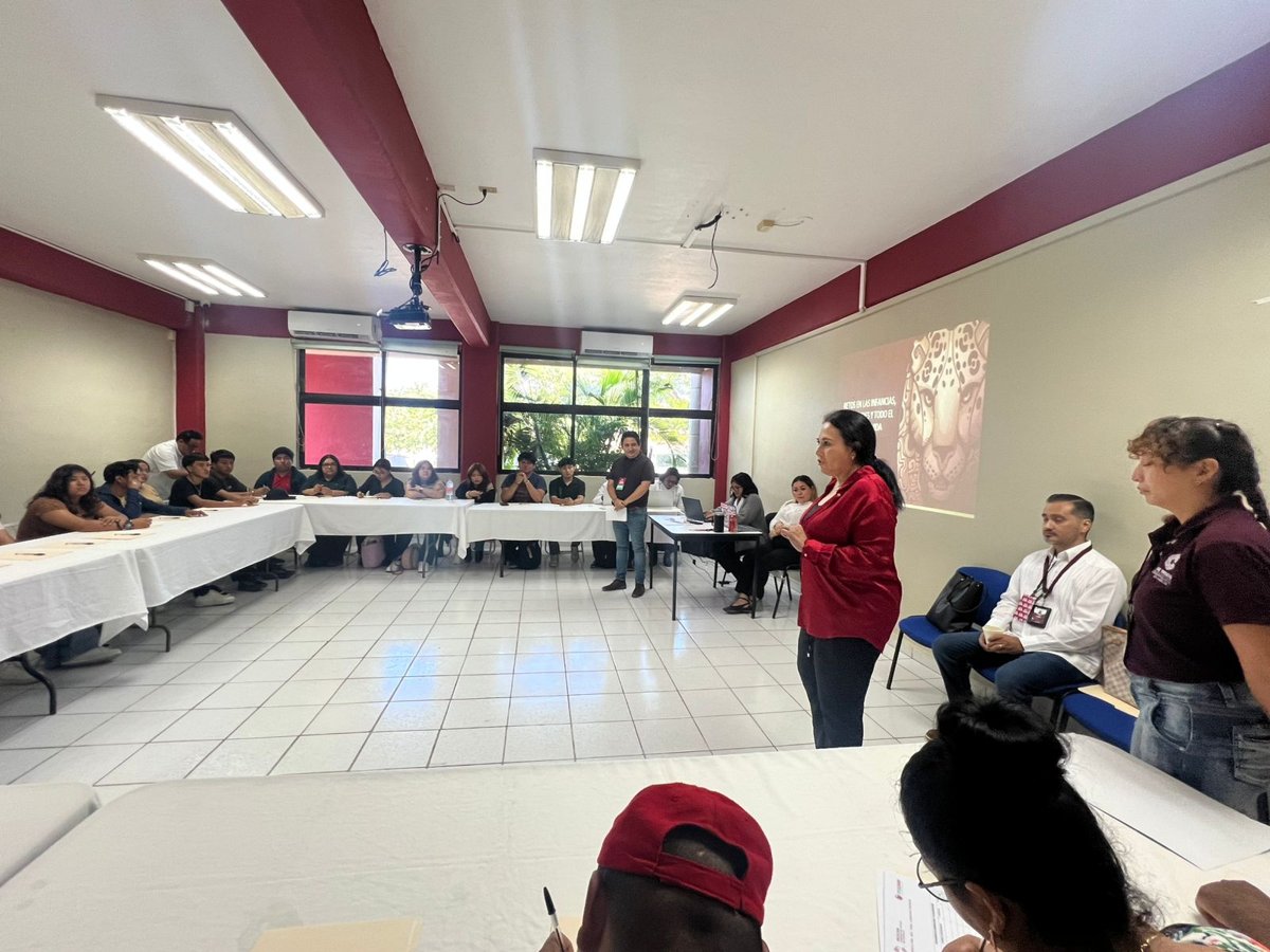 LA SE SIPINNA PARTICIPA EN EL “FORO DE LAS JUVENTUDES” QUE ENCABEZÓ EL INSTITUTO DE LA JUVENTUD DEL ESTADO DE CAMPECHE EN EL TECNOLÓGICO SUPERIOR DE CHAMPOTÓN (ITESCHAM)