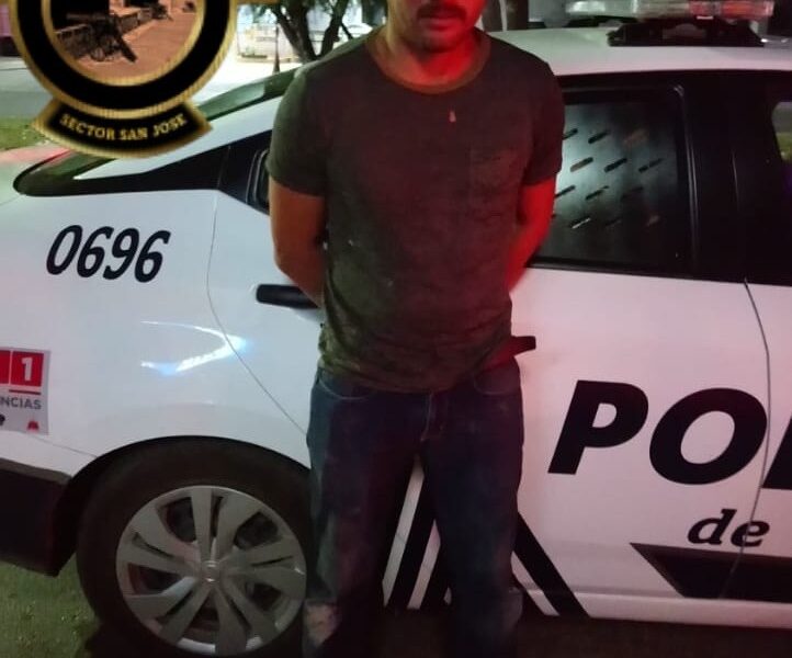 SPSC ASEGURA A SUJETO EN LA CAPITAL DEL ESTADO