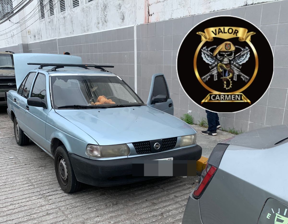 SPSC ASEGURA A SUJETO EN EL MUNICIPIO DE CARMEN