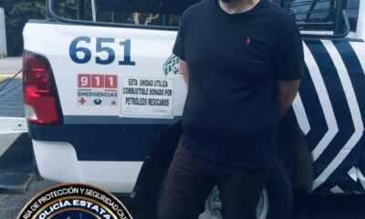 SPSC ASEGURA A SUJETO EN LA CAPITAL DEL ESTADO
