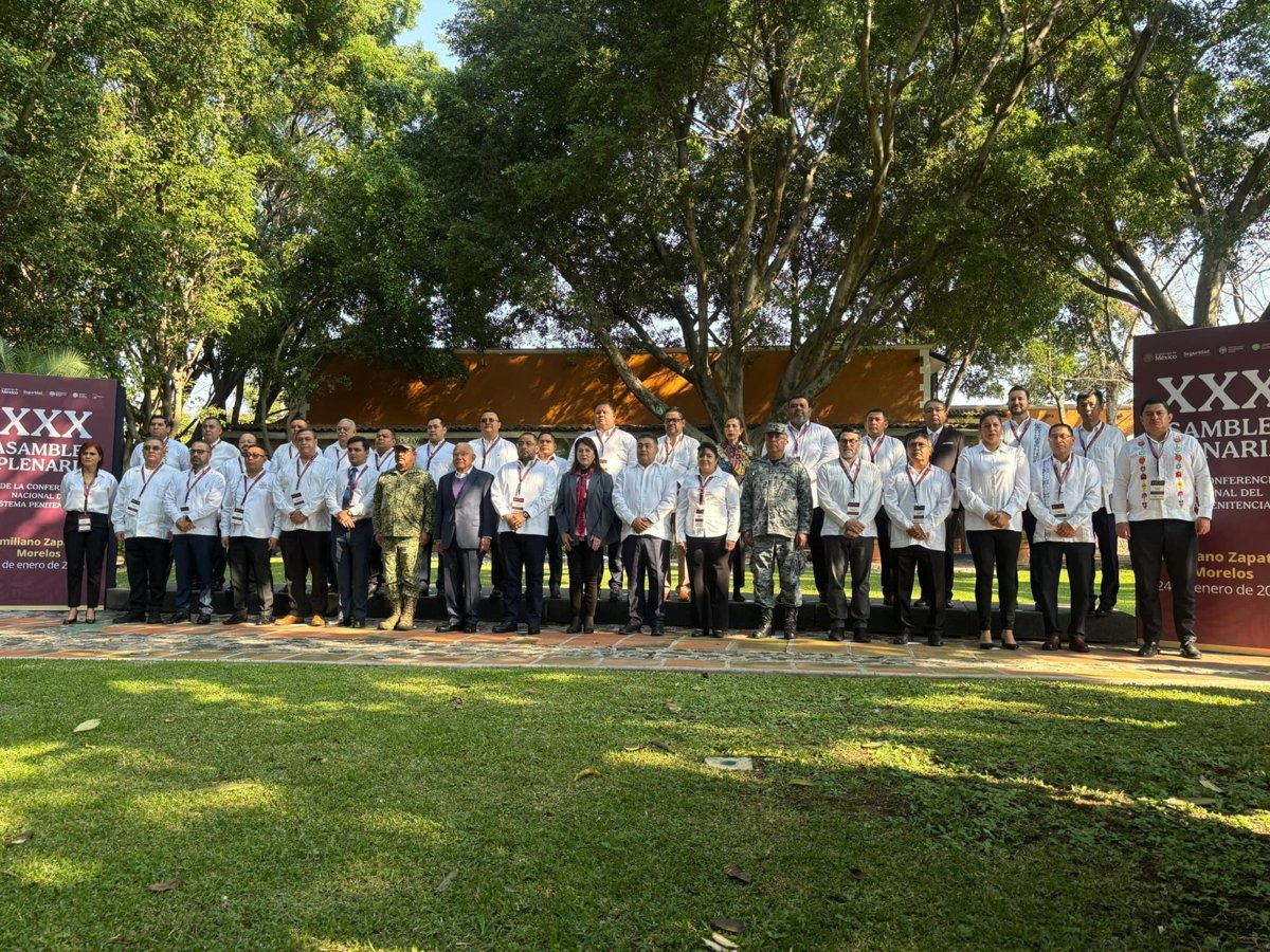 EL SUBSECRETARIO JAVIER HERRERA VALLES ASISTE A LA XXX ASAMBLEA PLENARIA NACIONAL DEL SISTEMA PENITENCIARIO