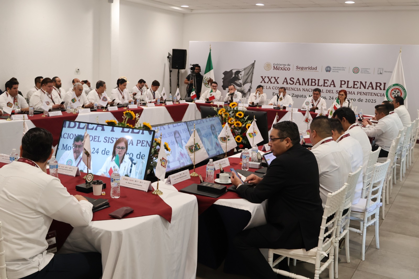 EL SUBSECRETARIO JAVIER HERRERA VALLES ASISTE A LA XXX ASAMBLEA PLENARIA NACIONAL DEL SISTEMA PENITENCIARIO