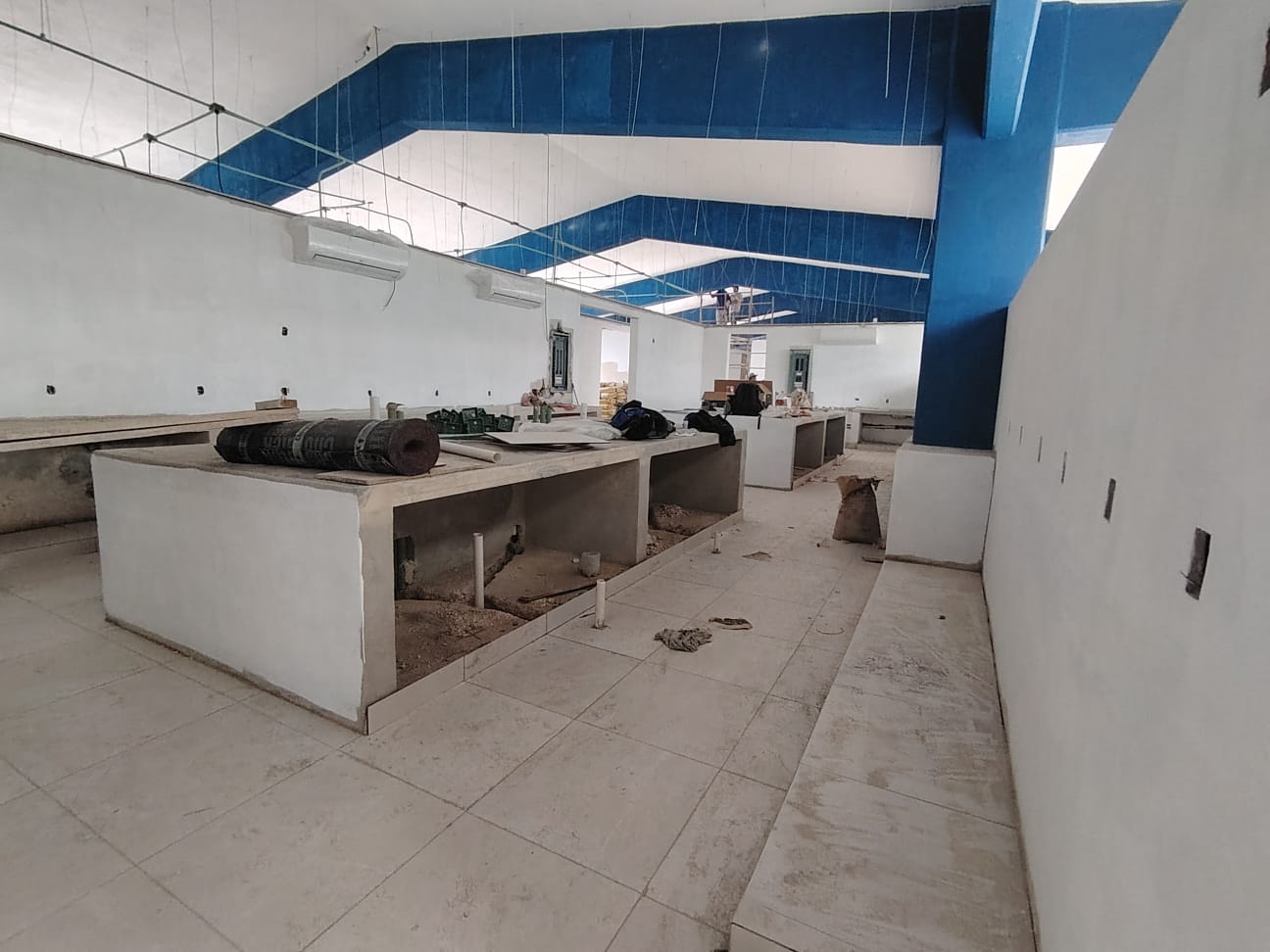 INIFEEC CONTINUA CON LOS TRABAJOS DE CONTRUCCIÓN EL INSTITUTO TECNOLÓGICO AGROPECUARIO DE CHINÁ