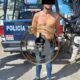 SPSC ASEGURA A TRES PERSONAS EN POSESIÓN DE PRESUNTA DROGA EN LA CAPITAL DEL ESTADO