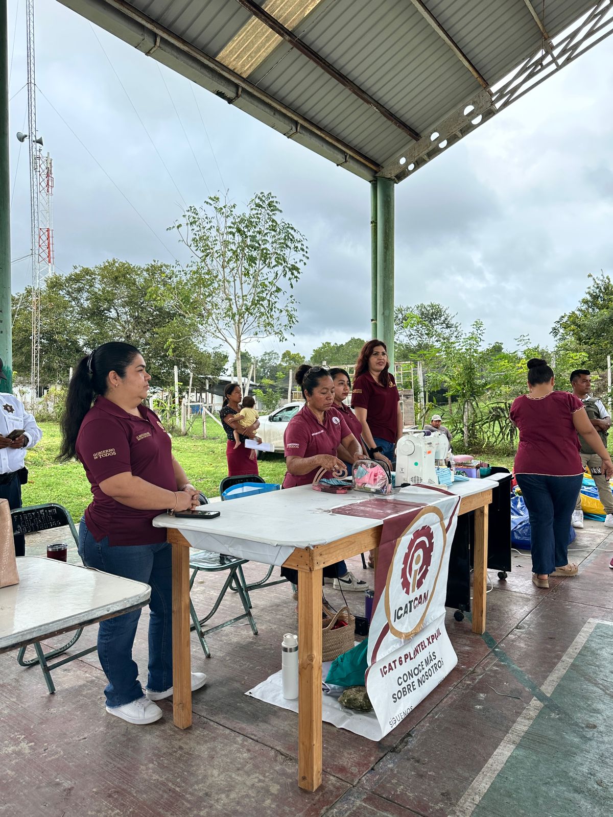 PARTICIPACIÓN DEL ICAT PLANTEL XPUJIL EN LA CARAVANA MUNICIPAL DE CALAKMUL