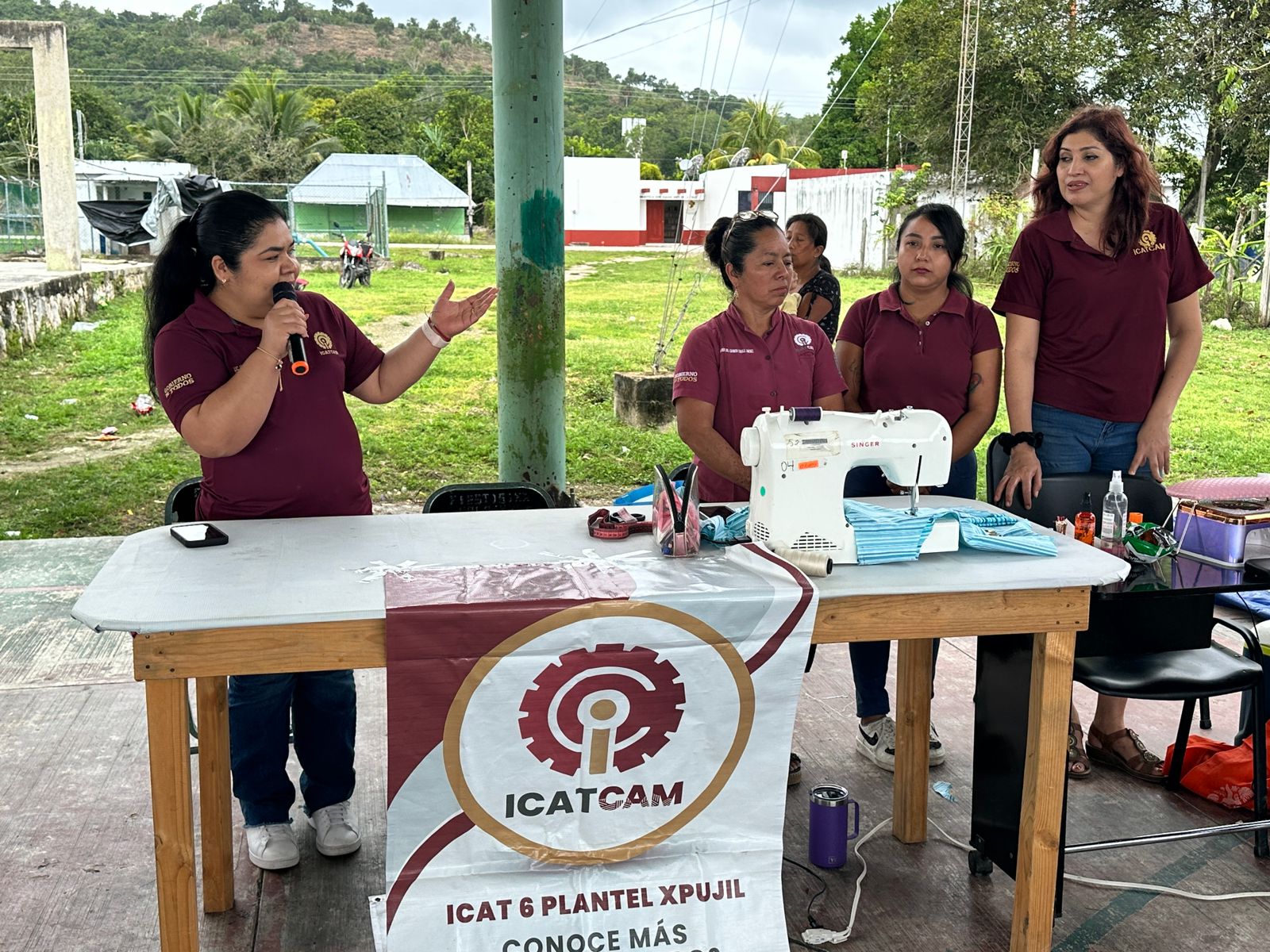 PARTICIPACIÓN DEL ICAT PLANTEL XPUJIL EN LA CARAVANA MUNICIPAL DE CALAKMUL