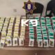 UNIDAD K9 ASEGURA PAQUETE CON PRESUNTA DROGA EN PAQUETERÍA DE LA CAPITAL DEL ESTADO