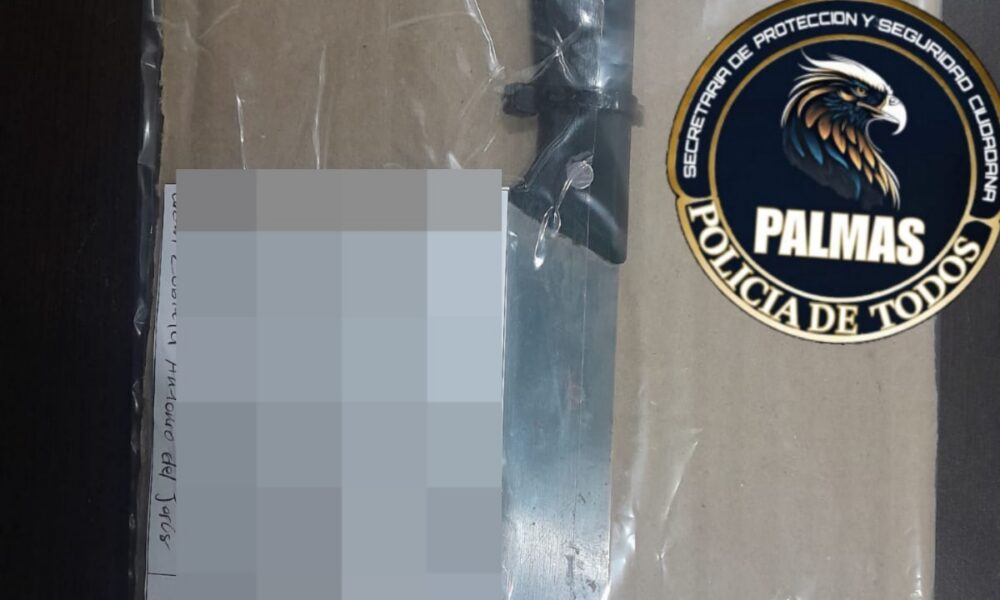 SPSC ASEGURA A DOS PERSONAS EN LA CAPITAL DEL ESTADO