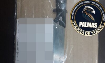 SPSC ASEGURA A DOS PERSONAS EN LA CAPITAL DEL ESTADO