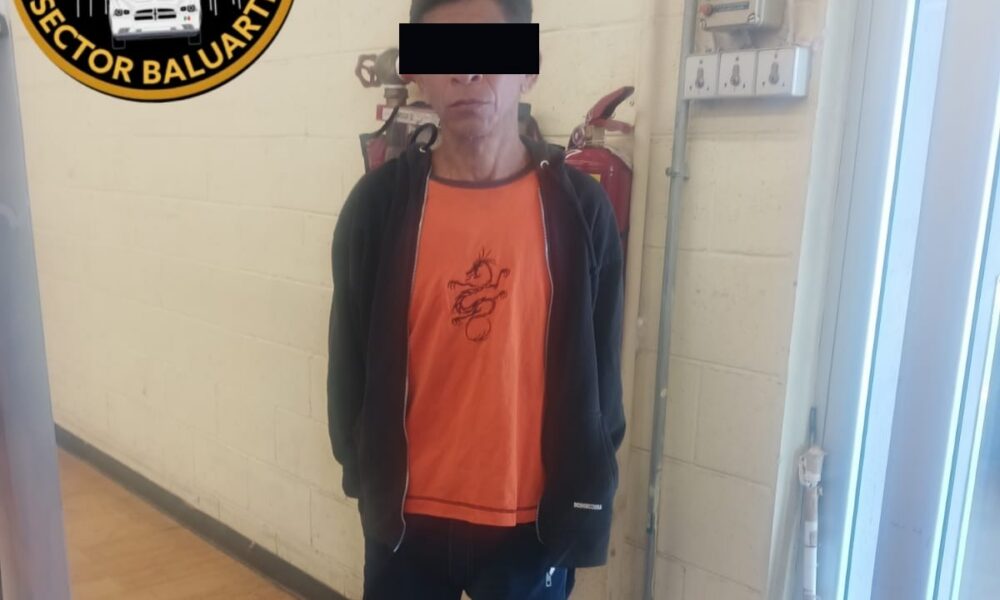 SPSC ASEGURA A SUJETO EN SUPERMERCADO DE LA CAPITAL DEL ESTADO