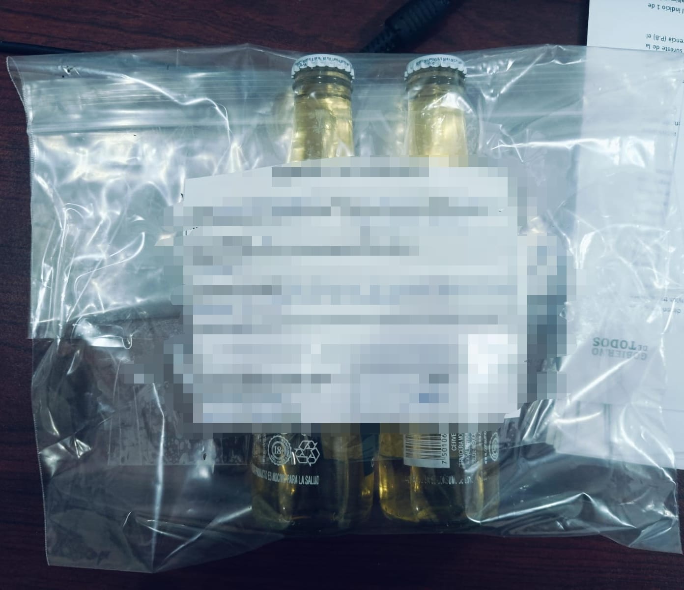 SPSC ASEGURA A SUJETO EN POSESIÓN DE PRESUNTA DROGA EN LA CAPITAL DEL ESTADO