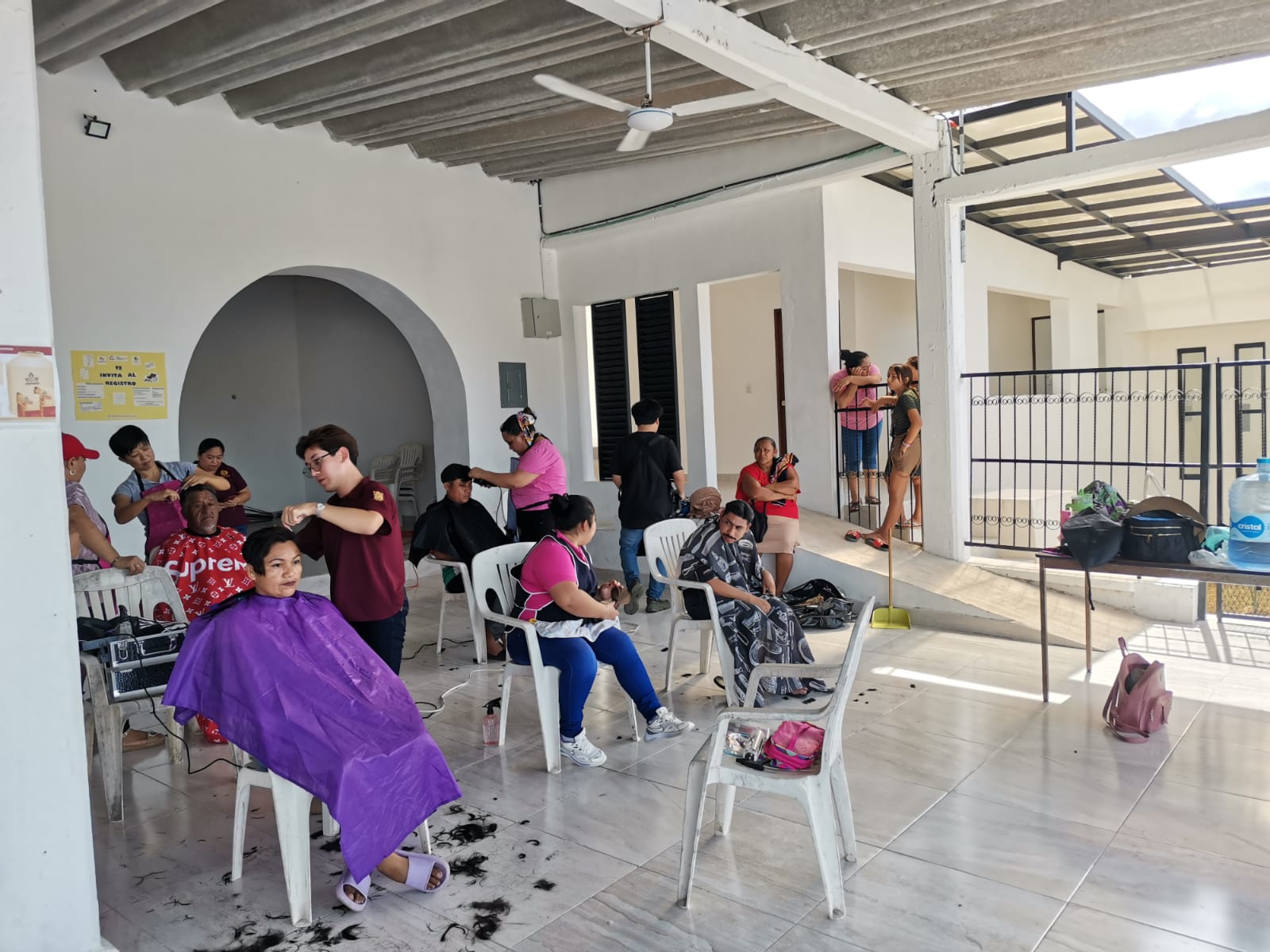CAMPAÑA DE SERVICIOS Y DIFUSIÓN DEL ICAT ACCIÓN MÓVIL EN XKEULIL, SEYBAPLAYA
