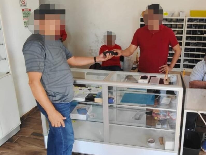 SPSC RECUPERA TELÉFONO CELULAR REPORTADO COMO ROBADO EN LA CAPITAL DEL ESTADO