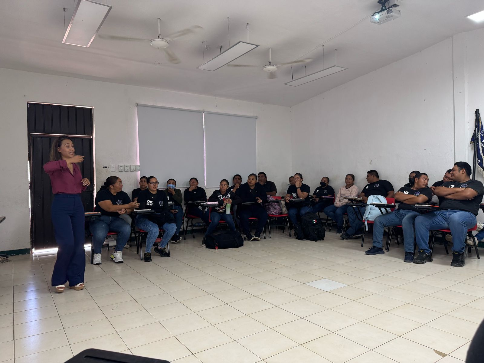 SENSIBILIZACIÓN SOBRE DERECHOS DE NNA Y PREVENCIÓN DE VIOLENCIA EN EL CENTRO DE ESTUDIOS EN SEGURIDAD PÚBLICA DEL ESTADO DE CAMPECHE