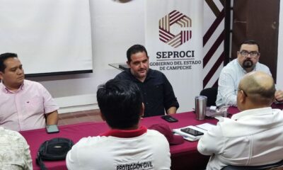 SE REALIZA MESA DE TRABAJO CON LA DIRECCIÓN DE PROTECCIÓN CIVIL DEL MUNICIPIO DE ESCÁRCEGA