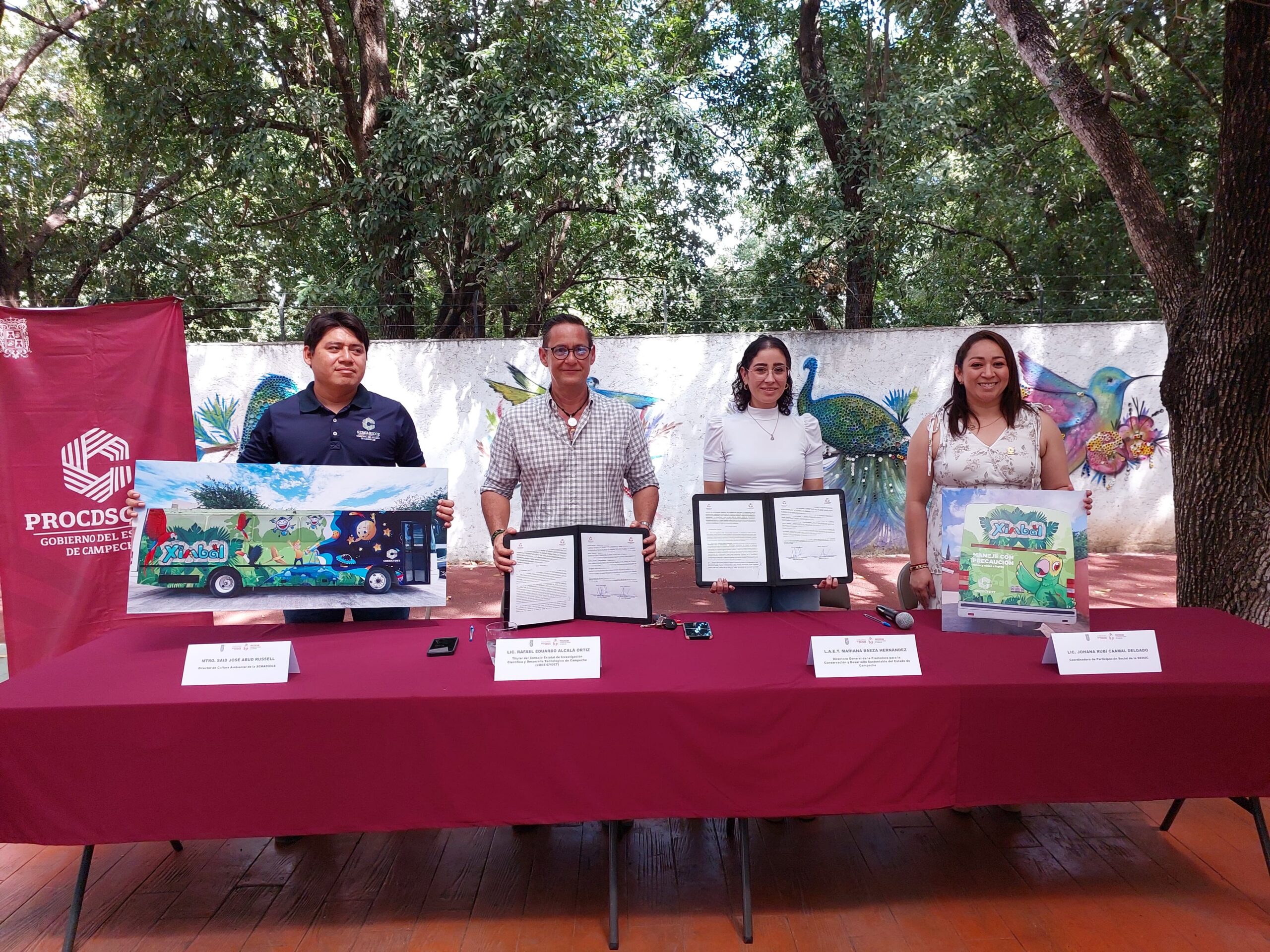 SUMAN ESFUERZOS POR LA EDUCACIÓN ECOLÓGICA, CIENTÍFICA Y TECNOLÓGICA