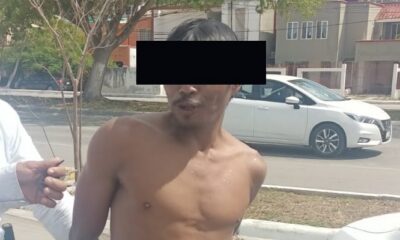 SPSC ASEGURA A SUJETO EN LA CAPITAL DEL ESTADO