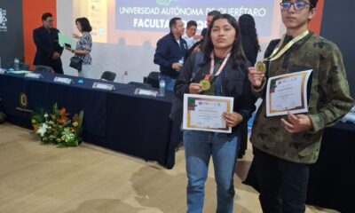 ALUMNA DE COBACAM GANA MEDALLA DE BRONCE EN OLIMPIADA NACIONAL DE QUÍMICA