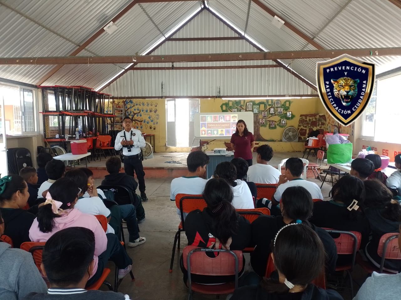SPSC IMPARTE PLÁTICA “CULTURA DE LA LEGALIDAD” A ESTUDIANTES DE HOOL