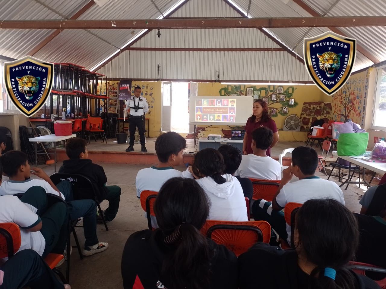 SPSC IMPARTE PLÁTICA “CULTURA DE LA LEGALIDAD” A ESTUDIANTES DE HOOL