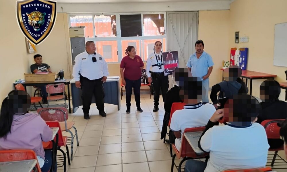 SPSC IMPARTE PLÁTICA “CULTURA DE LA LEGALIDAD” A ESTUDIANTES DE CARMEN