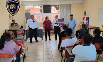 SPSC IMPARTE PLÁTICA “CULTURA DE LA LEGALIDAD” A ESTUDIANTES DE CARMEN
